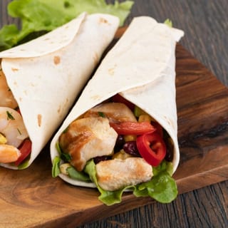 Grilled Vegetable Burrito
