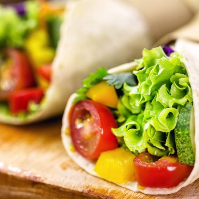 Veggie Burrito.